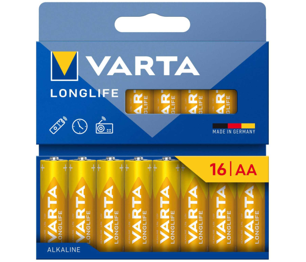 Varta Longlife AA (16 szt.) - 1456601 - zdjęcie